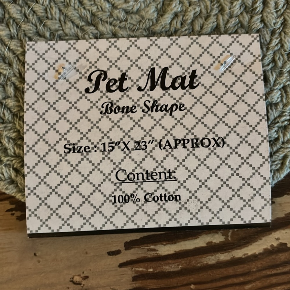 Pet mat rug ! Bone shape - Picture 2 of 2